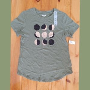 Old Navy Moon Phases Shirt